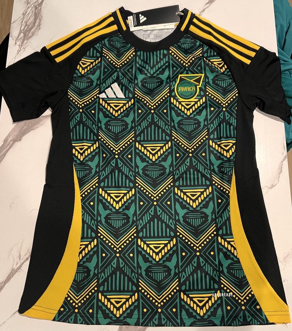Adidas Jamaica Soccer Jersey Small Reggae Girlz Football Shirt New With Tags S